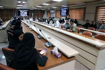 جشن پایان سال بیمارستان رفیده